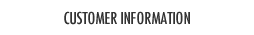Customer Information